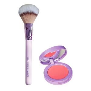 NIB Half Caked - Best Friends Forever | In Bloom Blush + Duo Fiber Brush Set